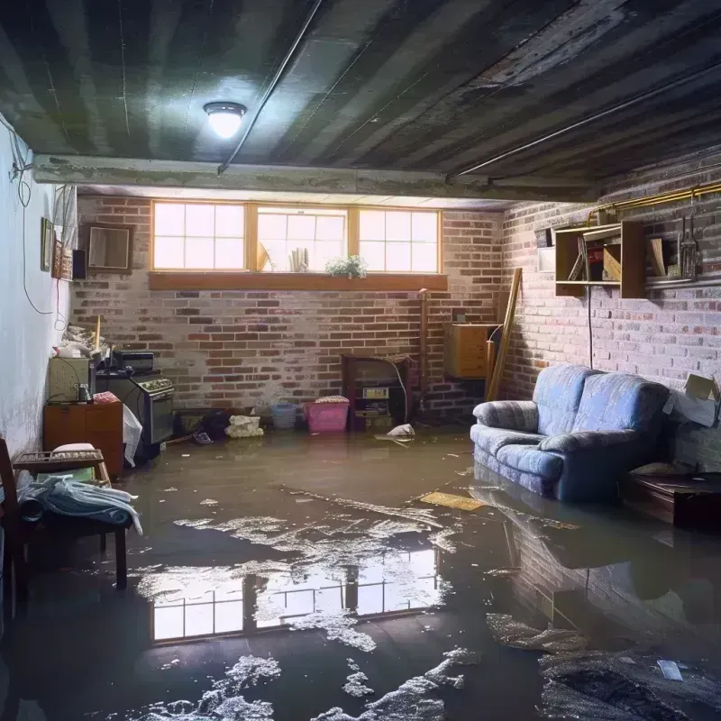 Flooded Basement Cleanup in Cheshire Village, CT